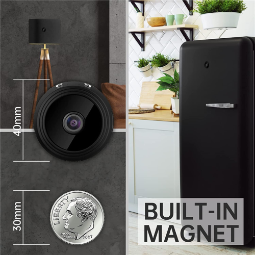 Mini Camera 1080P WiFi Camera for Home Office Security 2