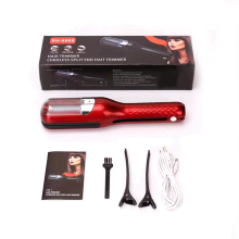 Hair Split Ends Trimmer Remover Damaged Hair Repair Hair Care Red
