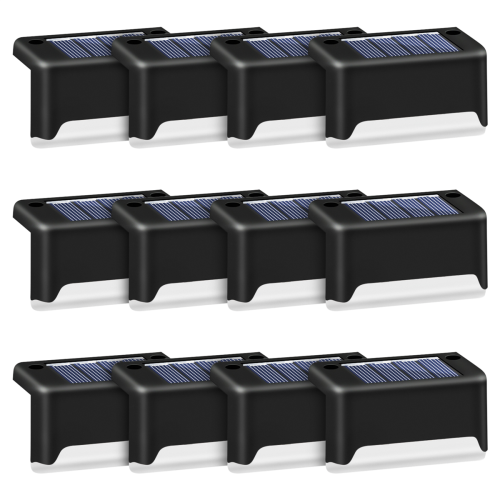 Solar Waterproof Deck Lights Step Lights Led Fence Lamp for Patio 1