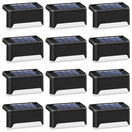 Solar Waterproof Deck Lights Step Lights Led Fence Lamp for Patio