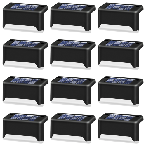 Solar Waterproof Deck Lights Step Lights Led Fence Lamp for Patio 2