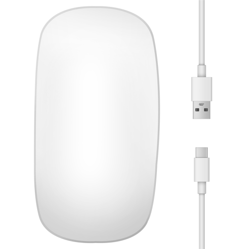 Bluetooth Wireless Magic Mouse PC Mice for Apple Macbook(White) 2