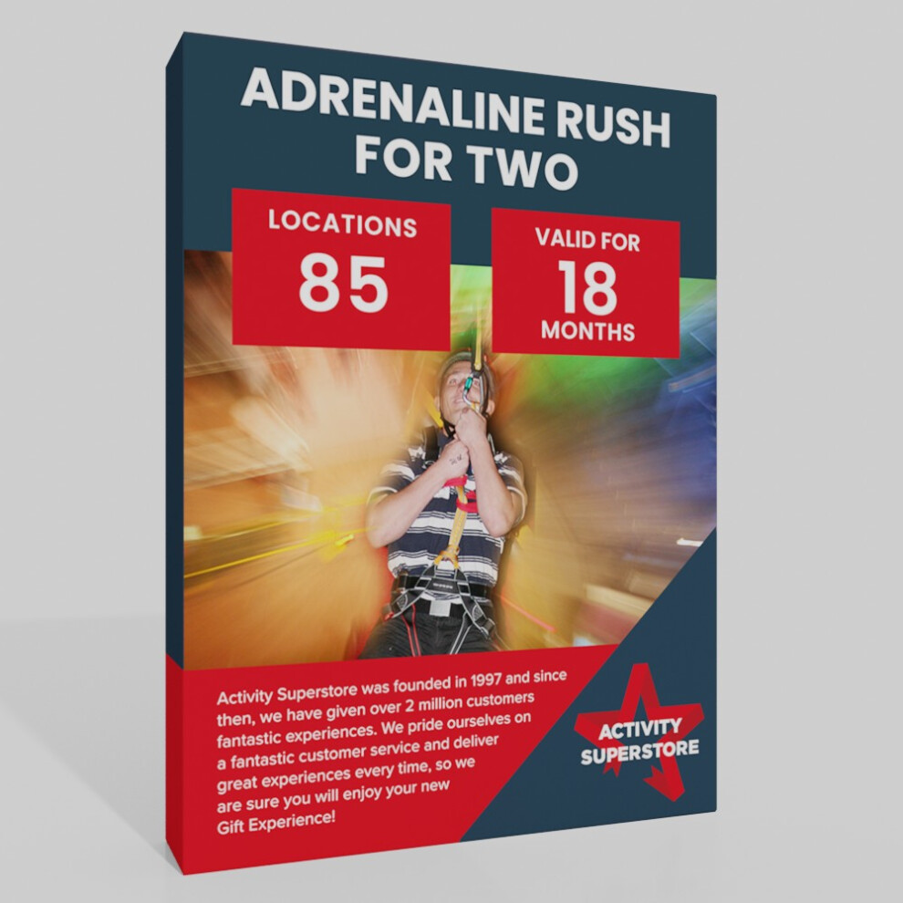 Activity Superstore Adrenaline Rush for Two Gift Experience-image-OPC-PDNRNP8-NEW
