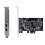 Firewire PCI Express Card, PCI-E PCI Express Firewire 1394a IEEE 1394 Controller Card with Firewire Cable, Firewire Port 4