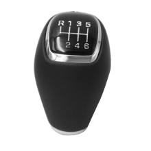 437112W200 Car 6 Speed Manual Leather Gear Shift Knob for Hyundai