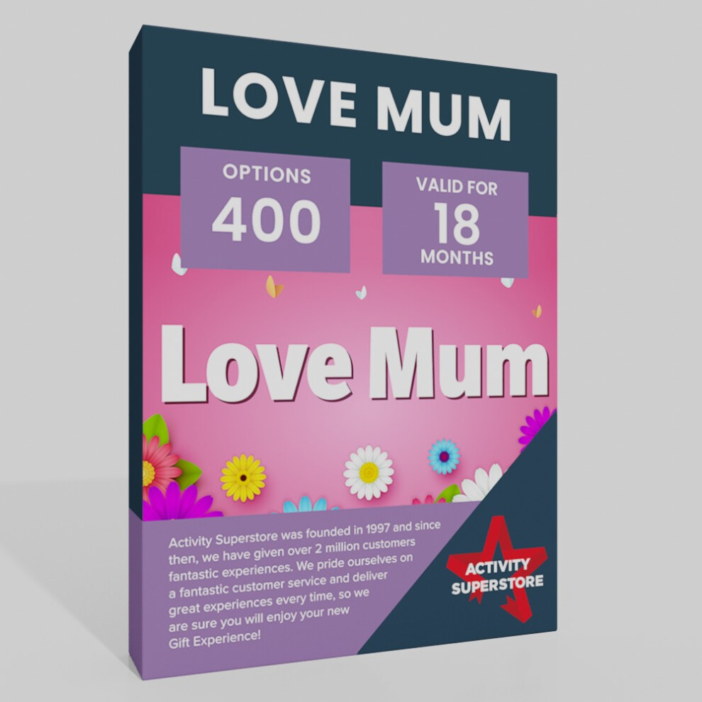 Activity Superstore Love Mum Gift Experience-image-OPC-PDNRNN2-NEW