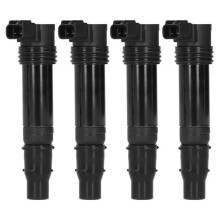 4Pcs F6T570 Motorcycle Ignition Coil Stick Kit for Kawasaki ZX636 ZX6R ZXR9F 2005-2016 - Direct Fit, High Quality