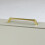Polished Brass Cabinet Tapered Modern Handle 160mm Centres 4