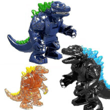 3pcs Godzilla King Of The Monsters Movie Minifigures Assembled Toys