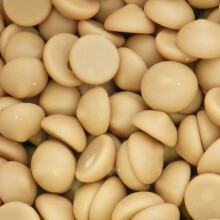 (250g) Belgian Gold Caramel Chocolate Round Chips