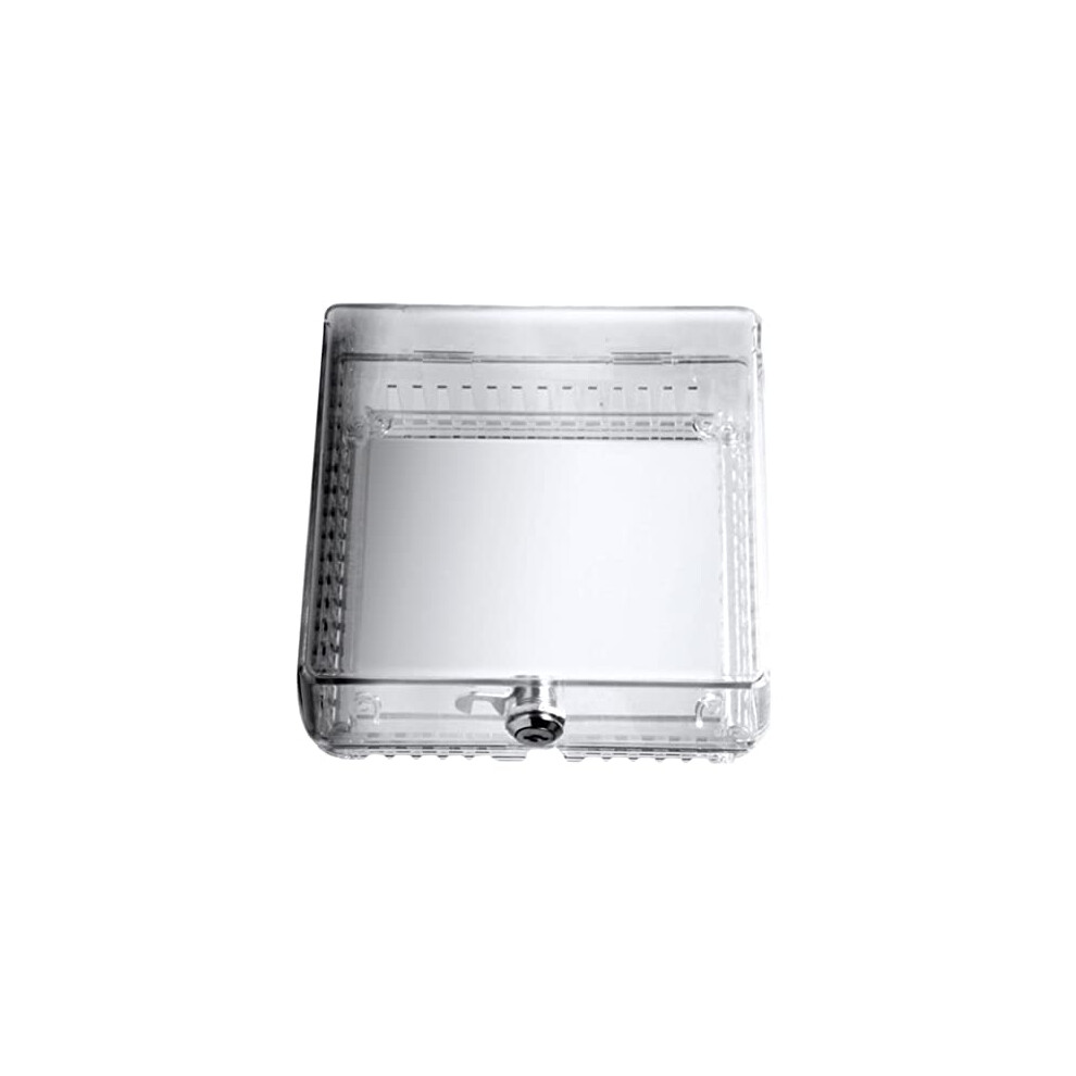 ZTC100 Plastic Thermostat Cover Low Profile, Small, Clear