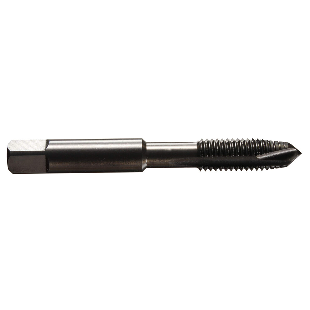 600106.01.0 Metric Coarse High Speed Steel Spiral Point Machine Tap, ISO529, M6 x 1.0 Diameter, 66mm Length, 19mm Flute