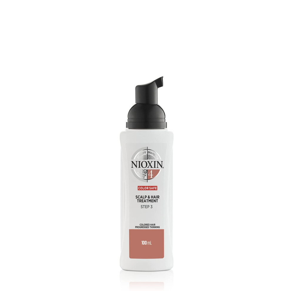 3-Part System, System 4 Coloured Hair with Progressed Thinning , Hair Thickening Treatment, Scalp Therapy, Hair & Scalp