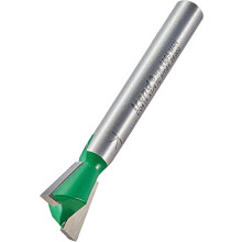 CraftPro Dovetail Router Cutter Bit, 1/4 Inch Shank, 12.7mm Cut Diameter & 104 Degree Spur, Tungsten Carbide Tipped,