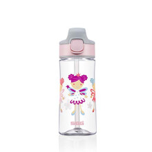 - Aluminium Kids Water Bottle - Miracle Fairy - With Straw - Leakproof - Lightweight - BPA Free - Scratch & Break
