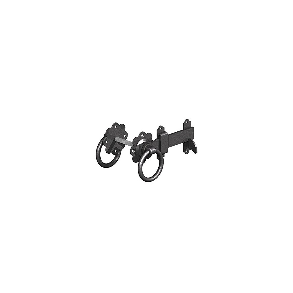 5251503 E/Blac P36 Ring Gate Latches, Epoxy Black, 150 Mm 5055184501602
