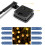 Solcellsdriven spotlight utomhus LED trädgård gräsmatta landskapsvägglampa 5