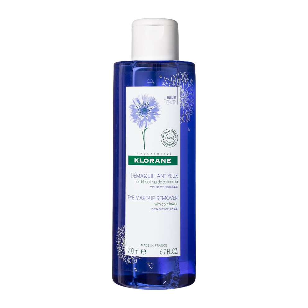 Klorane Eye Make-Up Remover With Organically Farmed Cornflower 200 M