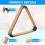 Wooden Billiard Ball Rack Solid Triangle Rack Pool Ball Racks Triangle Billiard Ball Racks Triangle Rack 6