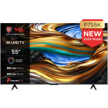 TCL 55P755K: 55-Inch 4K Ultra HD LED Android TV with HDR & Wide Color Gamut