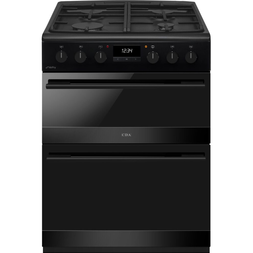 Cda Cfd600mb Dual Fuel Cooker With Double Oven
