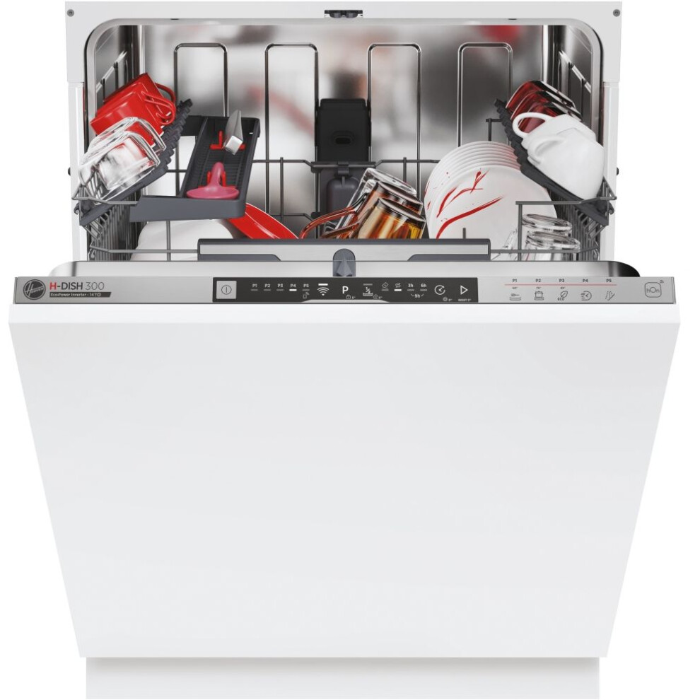 Hoover HI 4E7L0S-80 Fully Integrated Dishwasher