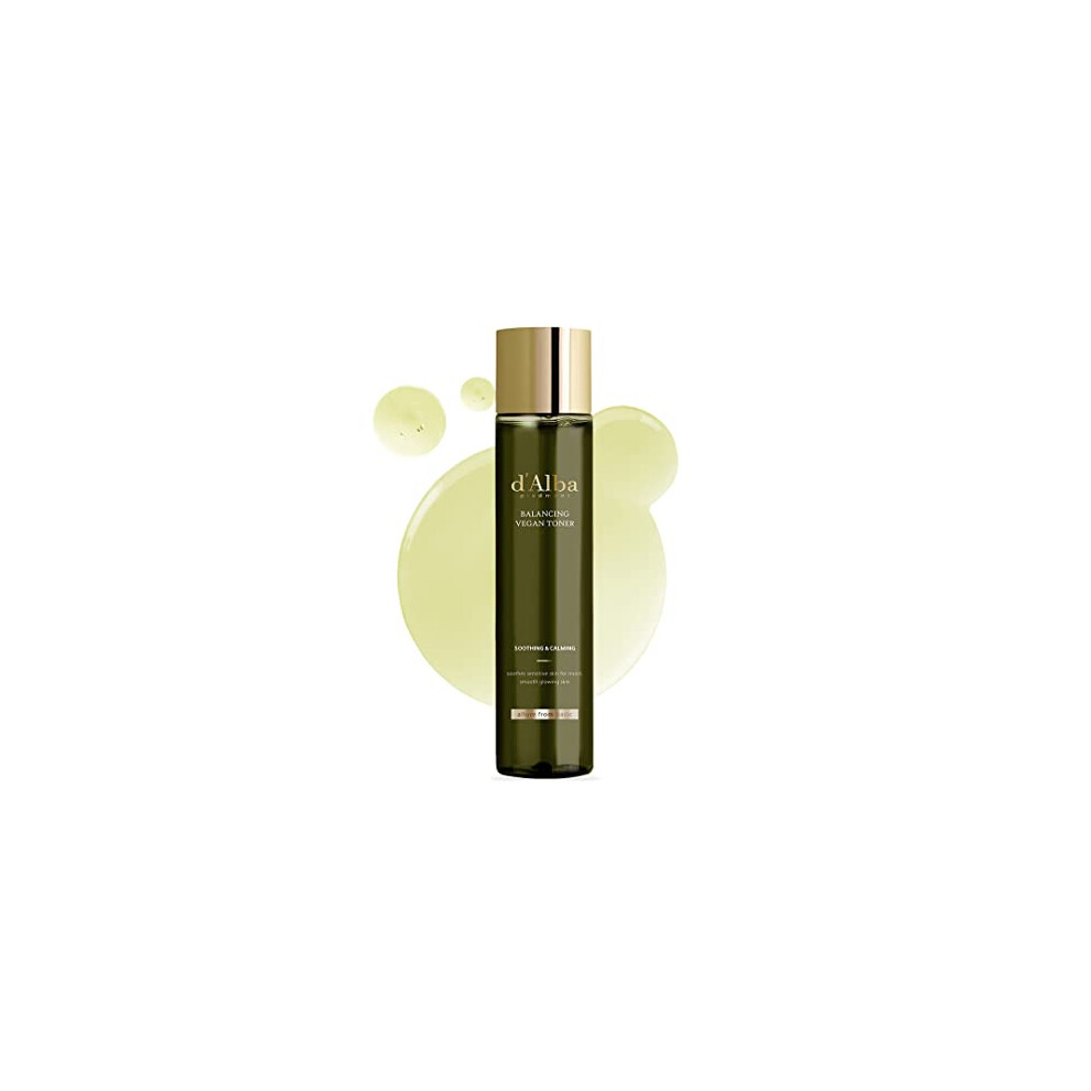 D'alba Piedmont White | Italian Truffle Mild Skin Balancing Vegan Toner, Hydrating And Moisturising Toner, Mild Ph