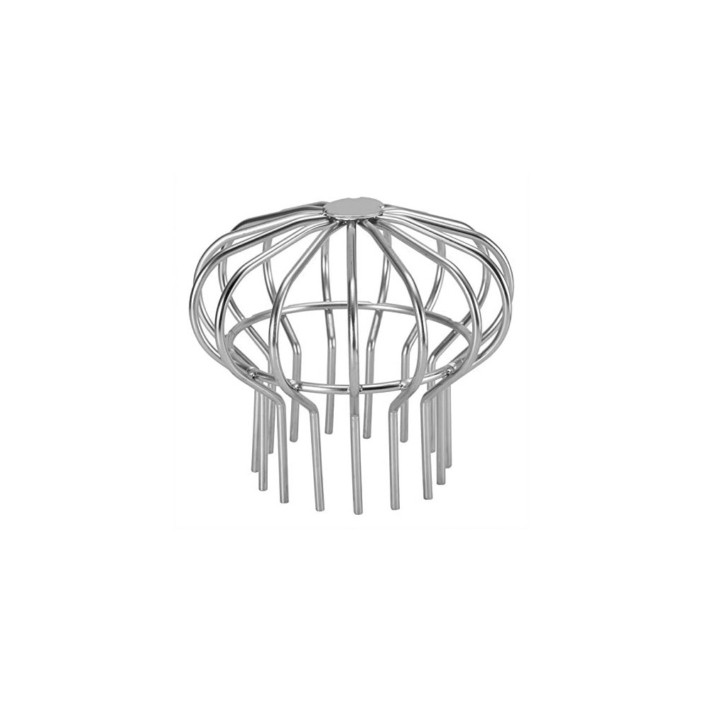 Gutter Balloon Guard Filter Stainless Steel Gutter Guard Downpipe Outlet Leaf Guard Floor Drain For Roof, Balcony, Yard, 9051450932763