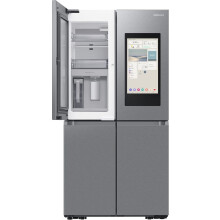 Samsung RF65DG9H0ESR Family Hub AI Vision InsideEU French Style Smart Fridge Freezer, Real Stainless