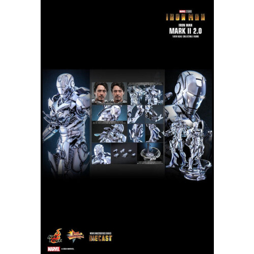 Hot Toys ειδώλιο Hot Toys MMS733D59 - Marvel Comics - Iron Man - Iron Man Mark II 2.0 1