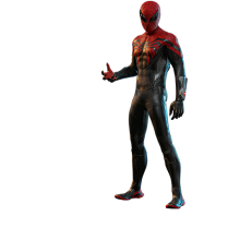 figurina Hot Toys VGM61 - Marvel's Spider Man 2 - Peter Parker Superior Suit