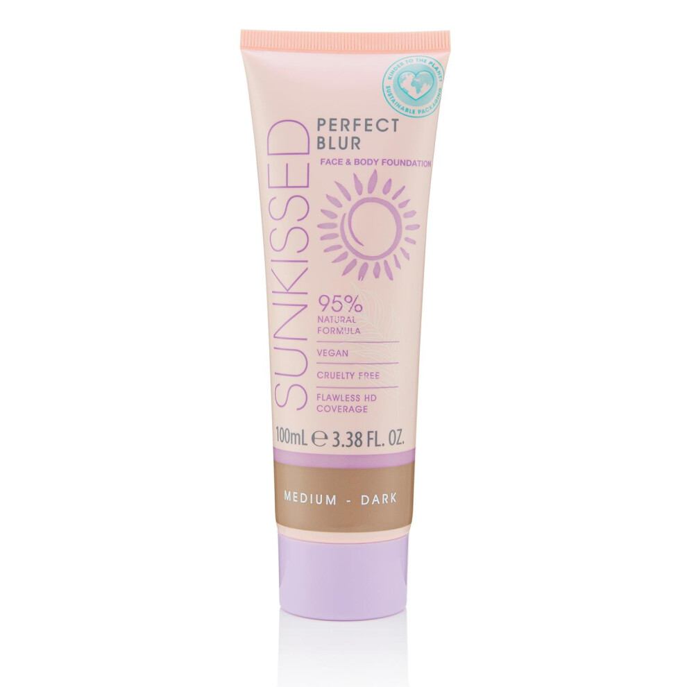 Sunkissed Perfect Blur Medium Dark Body Foundation 100ml
