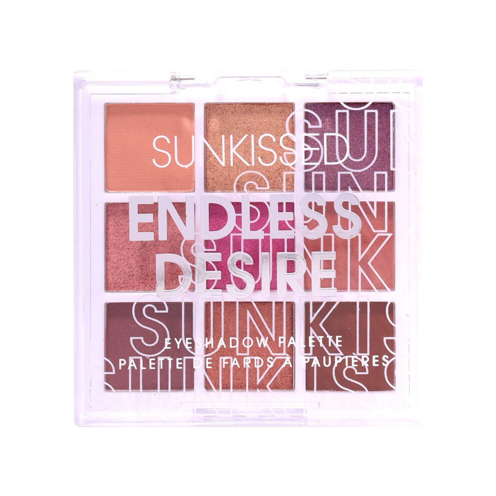 Sunkissed Glow Sunkissed Endless Desire Eyeshadow Palette - 9 X 0.9G Eyeshadow
