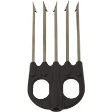 Crg1B Unisex Adult Mutliprong Nylon 5 Points Inox Nylon Multi-Prong Point Available In 3, 4 And 5 Point Prong - Black,