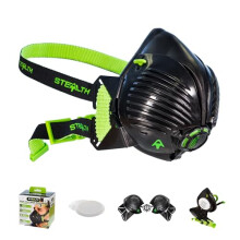 Mask P3 S/M Dust Mask Respirator with HEPAC Replaceable Filters for Ultimate Safety, Respirator Mask with 99.99%