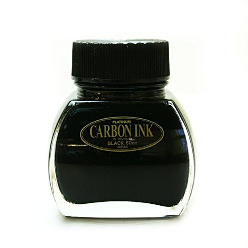 Bouteille d'encre carbone 60 ml - Noir