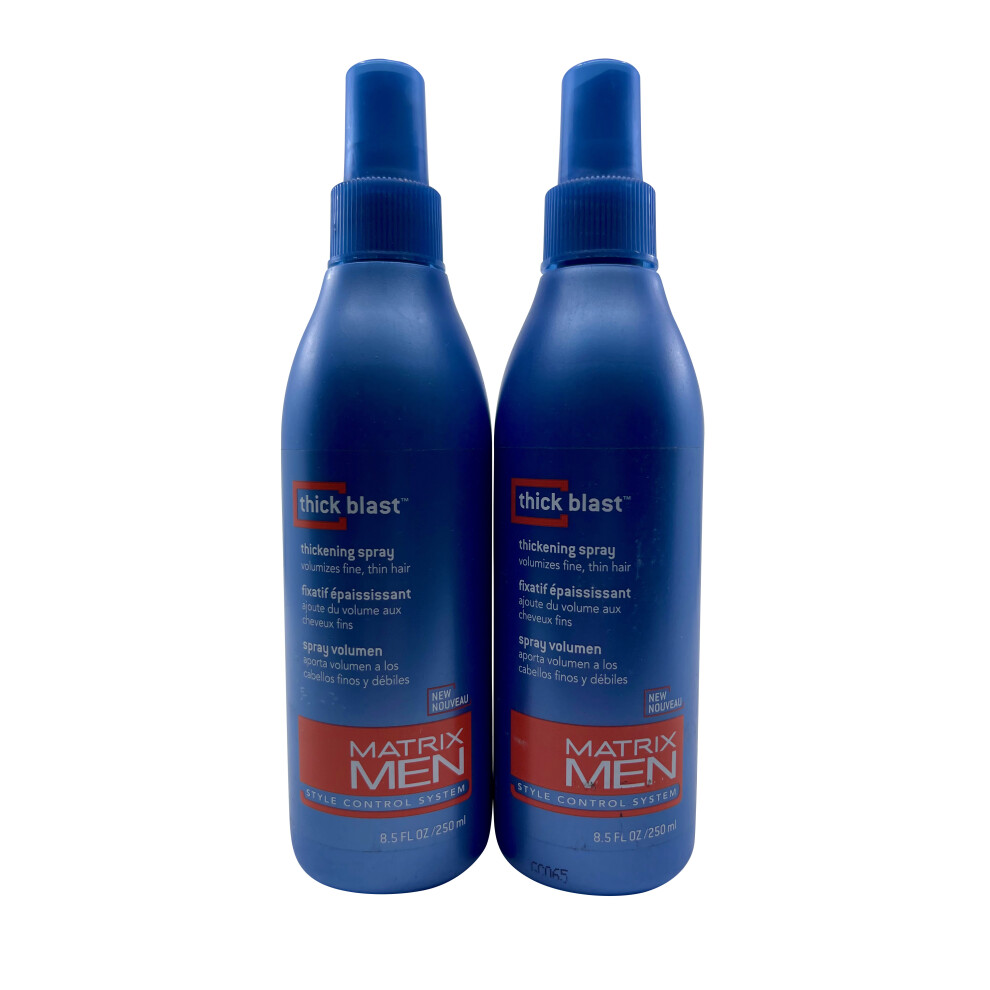 Matrix Men Thickening Spray Fine & Thin Hair 8.5 OZ Set of 2