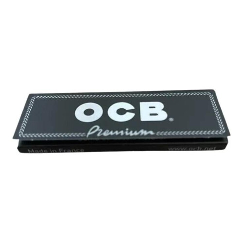 25 x rolling paper OCB Premium Black 1 1/4 - 78mm 1