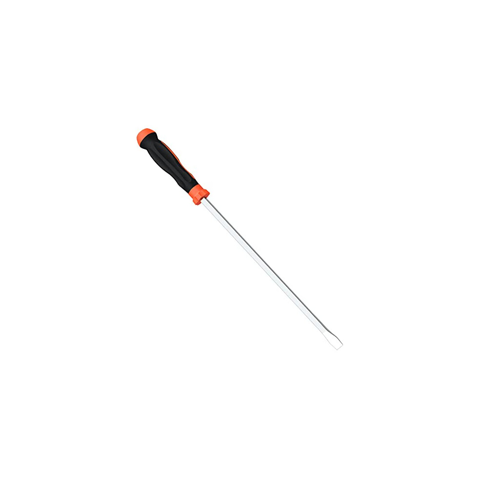 Slotted Screwdriver, 590mm Extra Long Flat Blade Screwdriver, Heavy Duty 23.2" Chrome Vanadium Steel Long Reach Slotted