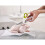 Joseph Joseph PowerGrip - Kitchen Scissors with Integrated Thumb Grip and herb stripper, White/Green 5