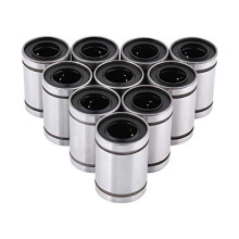 Linear Motion Bearing, 10pcs Linear Ball Bearings LM12UU 12mm Linear Motion Ball Bearing Bushing for 12mm Rod for Linear