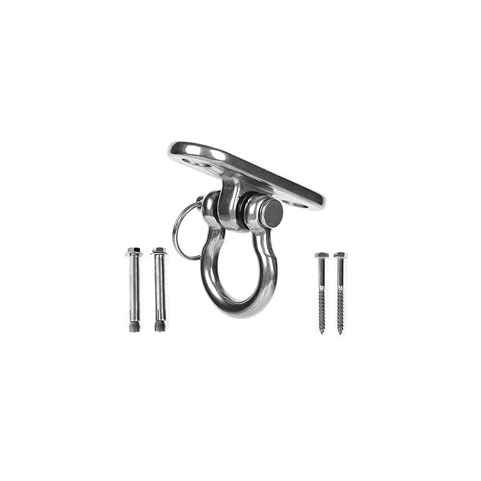 Heavy Duty Swing Hangers - Stainless Steel Ceiling Hooks Hammock Hooks Hanging Swing Chair Yoga Swing Punching Bag Hooks 6247337668457