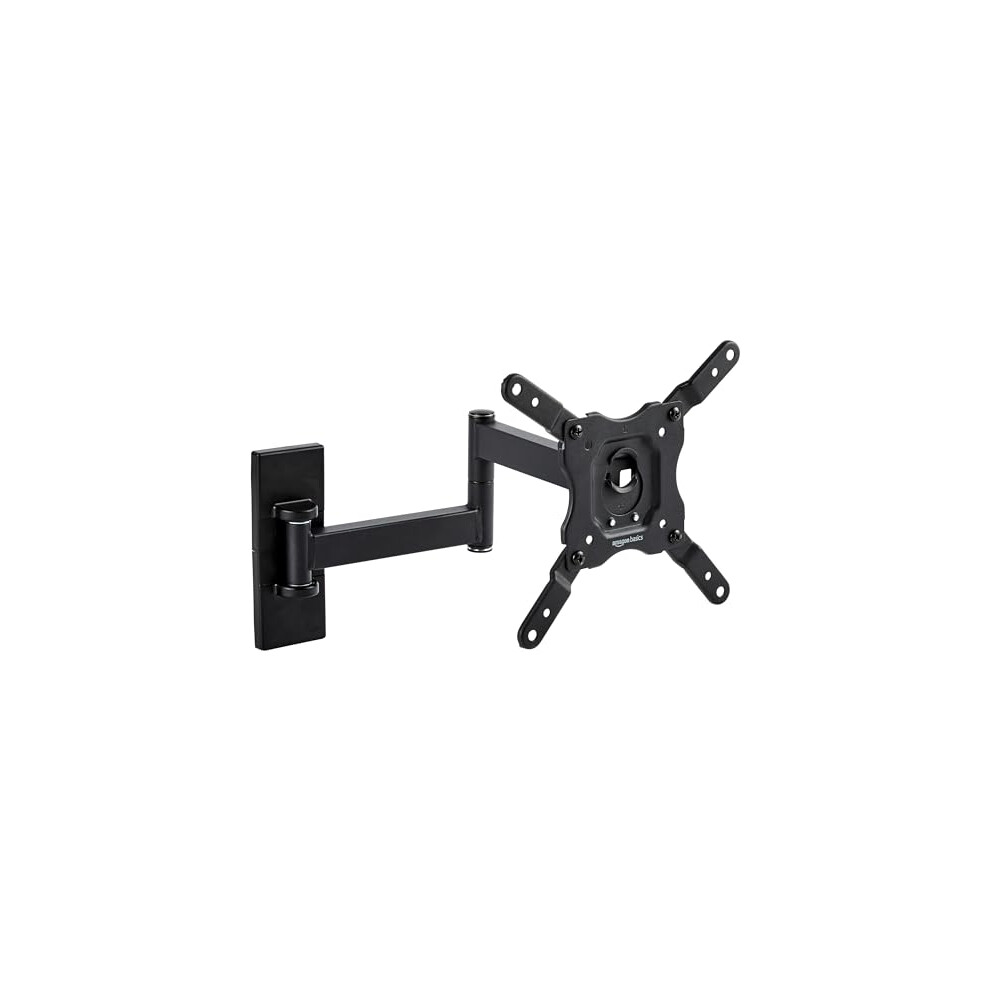 Photos - Mount/Stand Amazon Full-Motion TV Wall Mount For 12-Inch (30.5 cm) to 40-Inch  TVs and VESA 200Â xÂ 200, Black (101.6 cm)