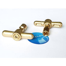 2 x Lockshield Keys ONLY for 6mm Outside Garden Tap, Bib Tap, Gate Type Pump Valves, Stopcocks and Bibcocks