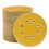 100pcs 125mm sanding discs, Sanding Discs Pads for Random Orbital Sander pads and All Oscillating Tools, yellow sanding 1