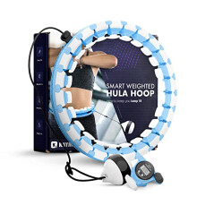 Kayman Hula Hoops Ring  for Fitness and Massage, Blue