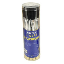 Flux Brush 25-Pieces, 200 mm Length