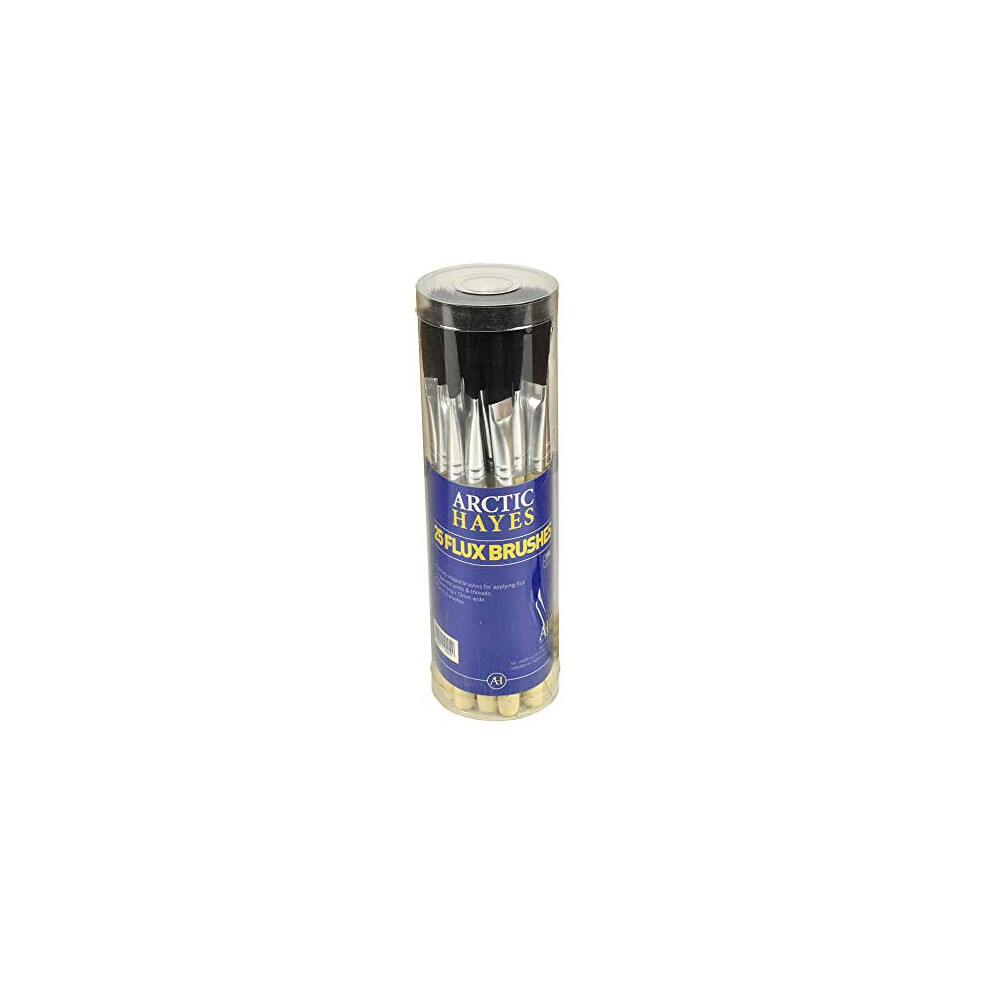 Flux Brush 25-Pieces, 200 Mm Length 5012804500049