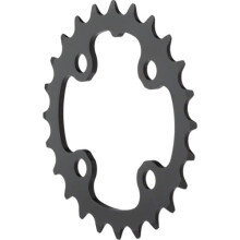 Unisex Sram Kettenblatt Mtb 24t, Lk:64mm, Alu., Schwarz 2x11, No-pin, (Gx), 11.6218.023.000 Chain rings, Black, 104mm UK