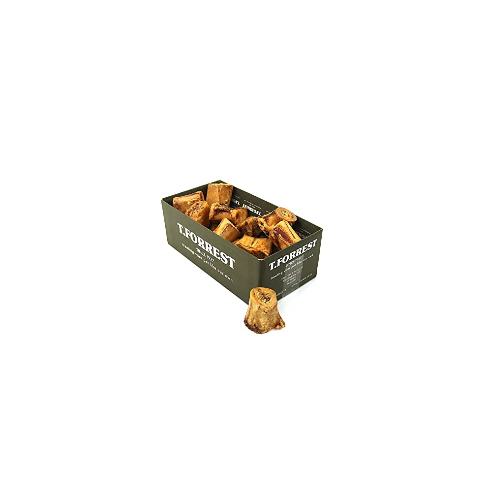 British Roasted Marrow Bone x20 For Dogs, 100% Natural Treats, Long Lasting Grain Free Chew